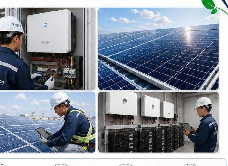 O&M hệ thống điện mặt trời